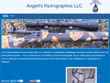 Tablet Screenshot of angertshydrographics.com